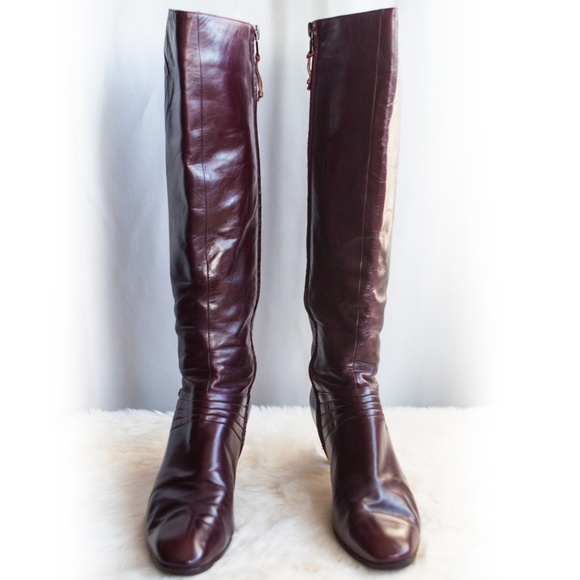 Vintage Salvatore Ferragamo Carla Knee High Boots - Picture 5 of 8